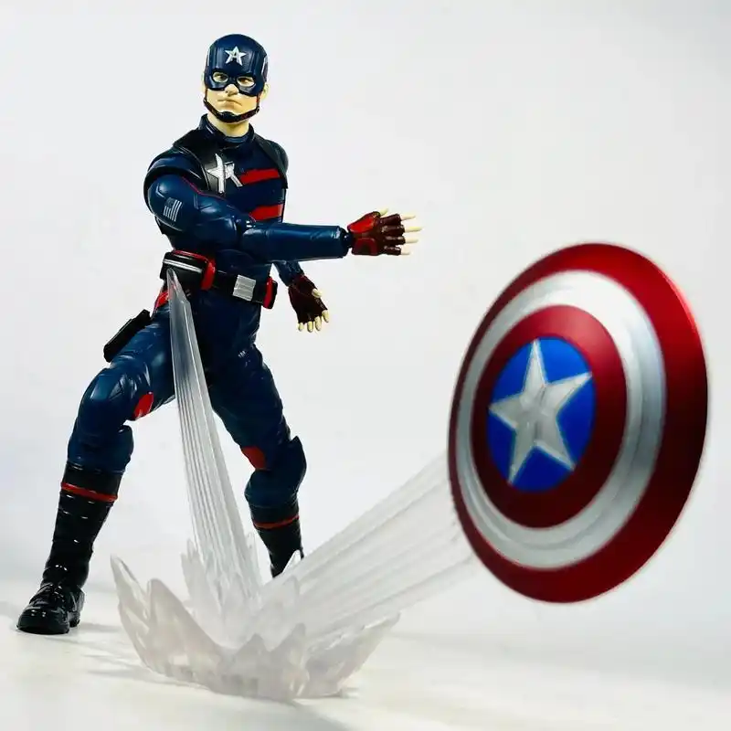 魂限定shf美国队长 约翰沃克.21年8月发售的二代美队,出 - 抖音