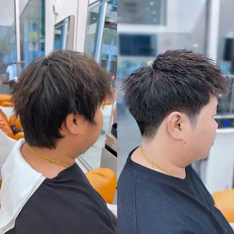 一款适合的发型#烫发 是关键 #摩根烫  - 抖音