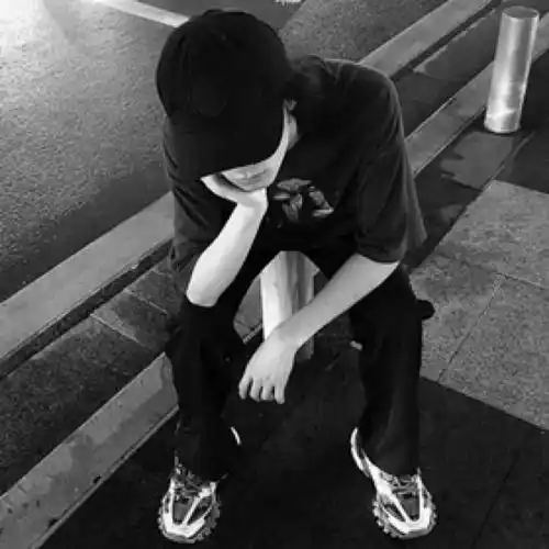 男生头像黑白高清非主流念念不眠独我与爱不和