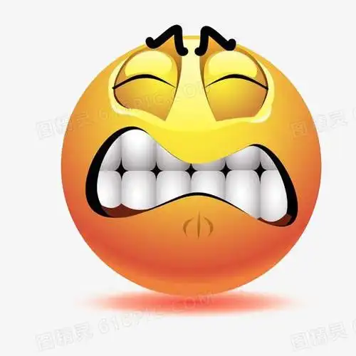 聊天qq抓狂表情免抠素材