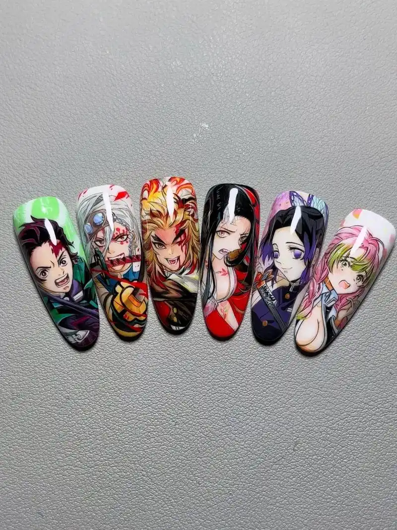 美甲 #手绘美甲 #美甲分享 #穿戴甲  - 抖音