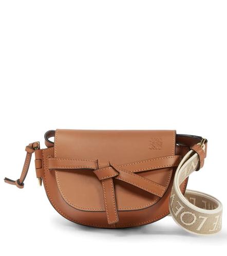 罗意威loewe女士单肩包|gate dual mini leather and jacquard