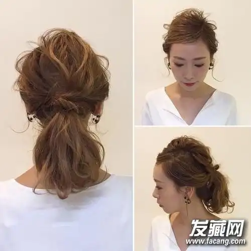 除了内扣,这样的外翻烫发也是萌炸了,将发尾烫成外翘就不会觉得扎脖子