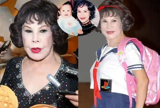 她是大美女却整容失败扮演老虎很可爱88岁仍爱扮少女