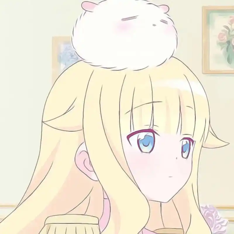 超仙色系动漫女生头像