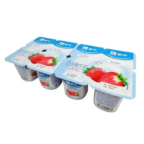 蒙牛原味酸奶学生100g16杯木糖醇无红枣酸牛奶酸奶