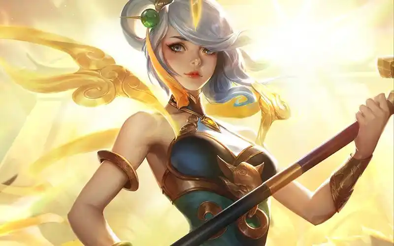 补档英雄联盟拉克丝春晖神女动态电脑壁纸