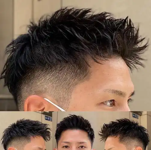 男发剪来剪去,我的最爱还是两侧铲短,百变时尚很帅气|发型|脸型|烫发