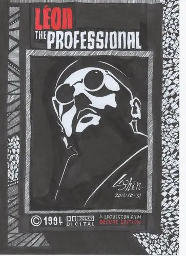 毣余的手绘电影海报