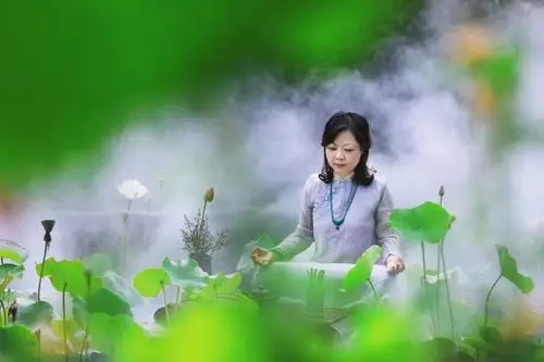 心静如水 荷塘月色一样美