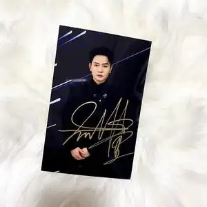 孟鹤堂亲笔签名照片高清写真应援礼物周边定制现货包邮非印刷