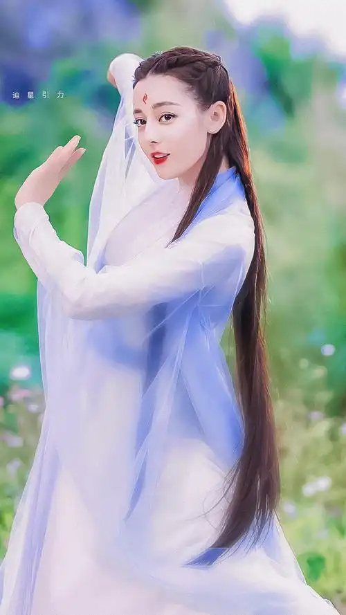 迪丽热巴白凤九壁纸