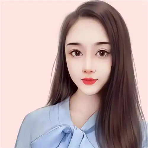 轻熟风清新脱俗唯美手绘女生头像图片