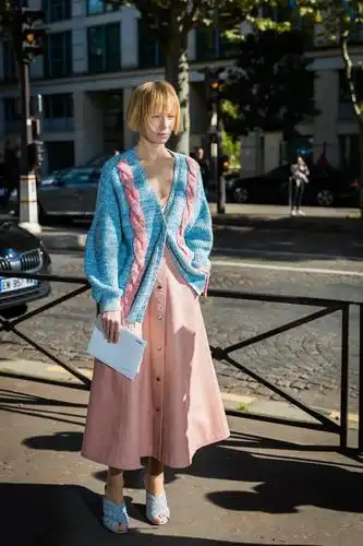 2021年裙子最火混搭套路少不了这件时髦爆了