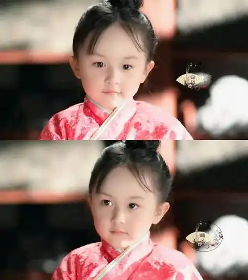 可到了《小舍得》里扮演夏欢欢的她,面貌已经开始变化.