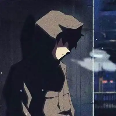 很孤独的头像男生