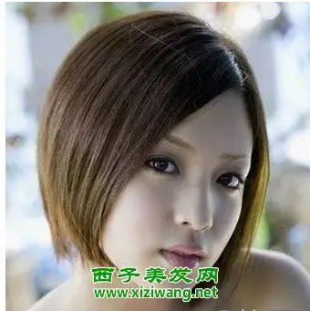 女生前长后短波波头发型