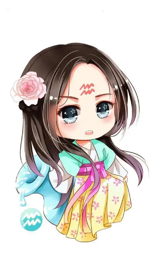 十二星座汉服萌妹子