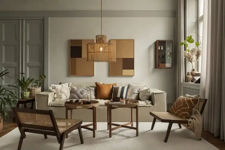 秋天到了,为空间添上充满大地色系的田园风情吧!