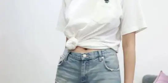 学会衬衫t恤打结法轻松变身夏季小腰精