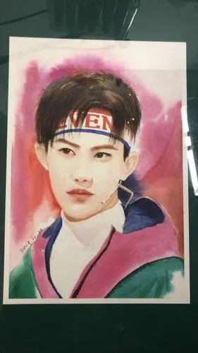 易烊千玺|纯艺术|水彩|江铖 - 原创作品 - 站酷 (zcool)