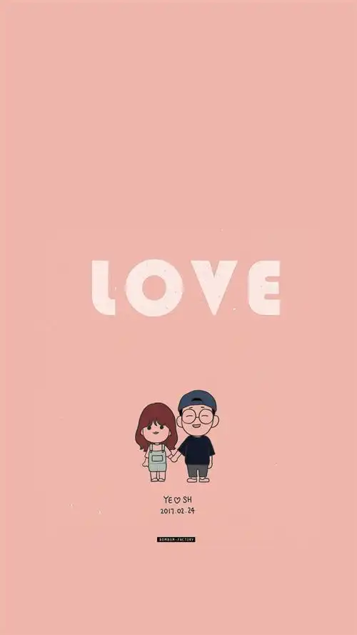 温馨情侣主题高清手机壁纸