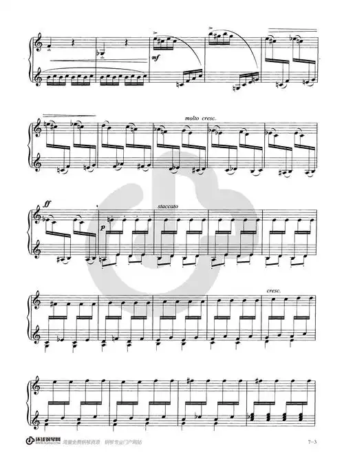 托卡塔(广东省音协新编钢琴考级7级)