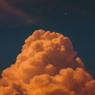 qq头像云霞图片唯美