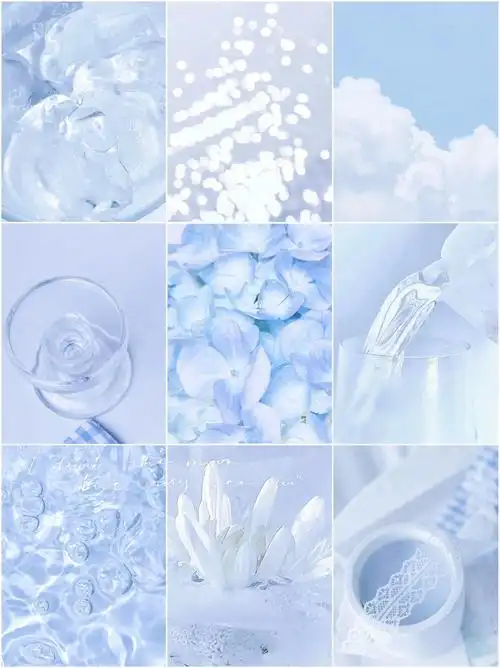 璀璨星河06韩系ins风清新通透系蓝白调滤镜