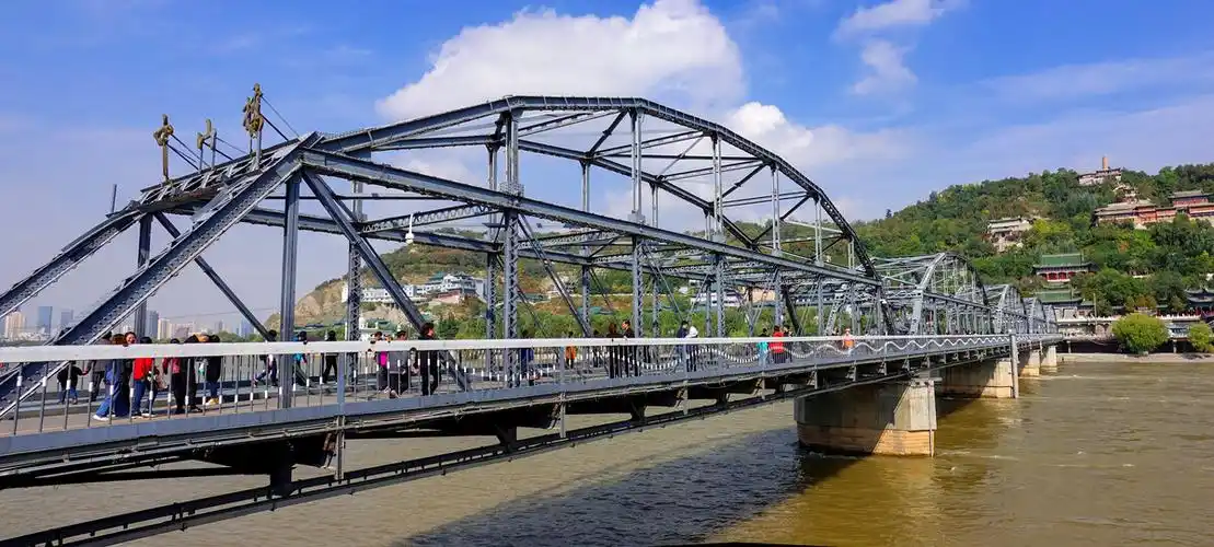 黄河第一桥兰州黄河铁桥中山桥 - 蝈蝈向南飞 - 图虫