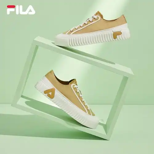 fila斐乐官方帆布布鞋2021夏季新款板鞋低帮帆布鞋
