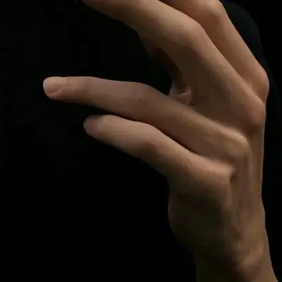 手控高冷男生部位头像