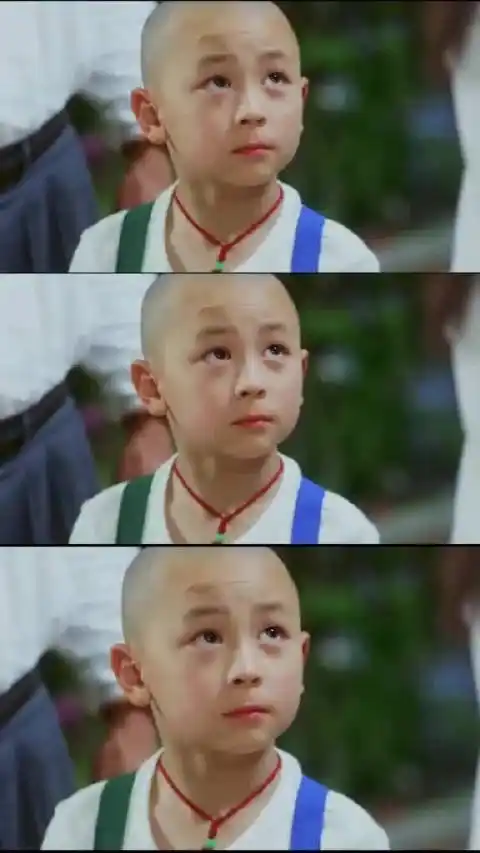 小时候的释小龙也太可爱了吧dou 小助手