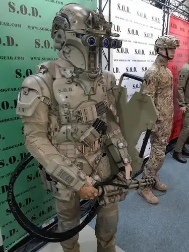 比俄罗斯还硬核!意大利公司设计"未来战士"装备套装