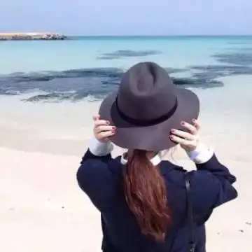 2020微信头像女生海边背影唯美图片 爱是用时间来证明的