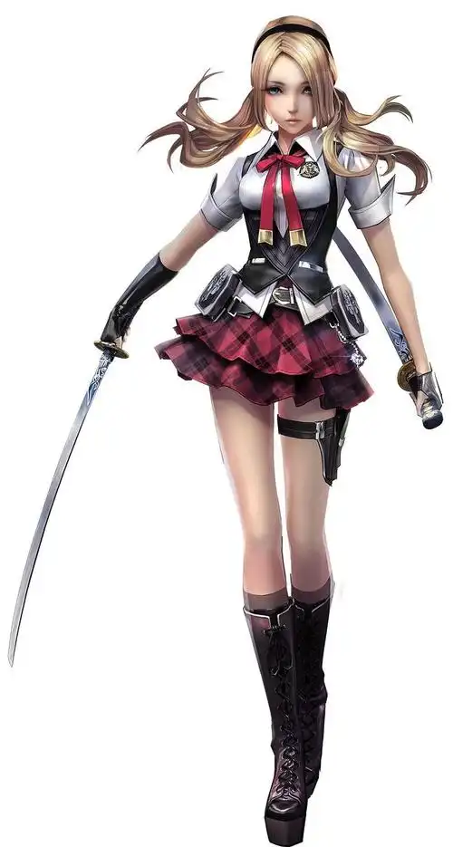 cg角色站姿407jpg