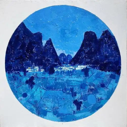 蓝色记忆 - 周泓宇的作品 | artand - 与艺术家面对面的在线画廊