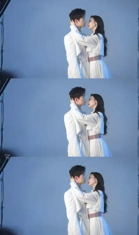 《你是我的荣耀》海报拍摄花絮曝光 杨洋迪丽热巴似神仙眷侣