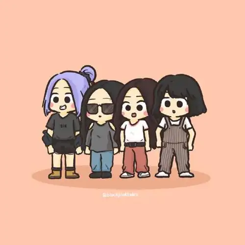 blackpink动漫