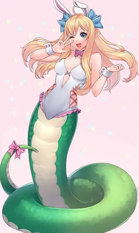 邪神与厨二病少女女主角蛇女邪神酱jashin chan手机壁纸图片集