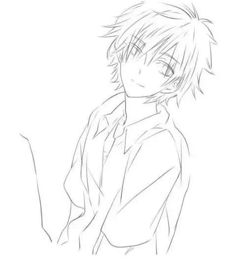 帅气男生头像 兵长 铅笔画铅笔画漫画人物男生图头像人物简笔画男生