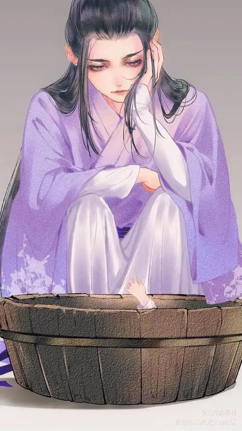 客行悲故乡( 没错是糖_山河令鬼谷兄妹顾湘温客行平涂插画同人绘画