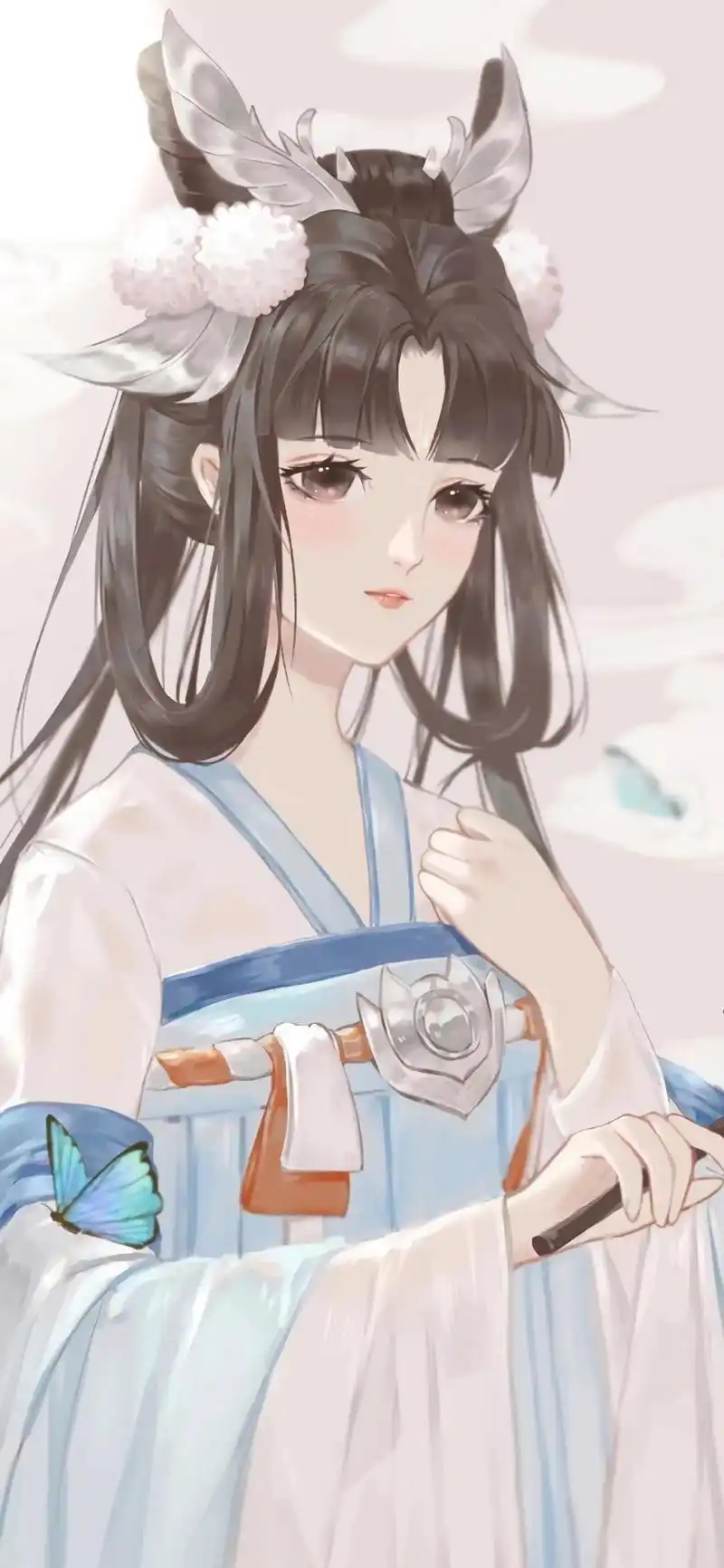 动漫女生古风壁纸,王者荣耀嫦娥_手机壁纸_动漫卡通手机壁纸_我要个性