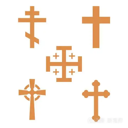 基督教教会十字宗教矢量 religionism 传统圣洁标志剪影的平的例证