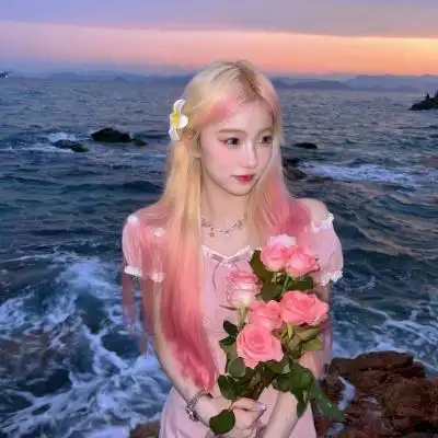 高清很潮的头像女生仙气温柔干净图片