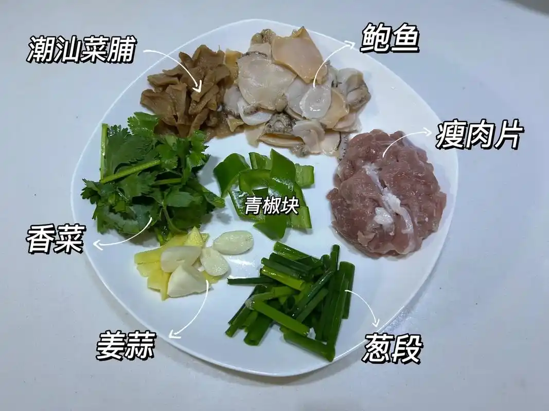 潮汕小菜——鲍鱼菜脯.做法在图片里了,备菜后按照顺序进行,做 - 抖音