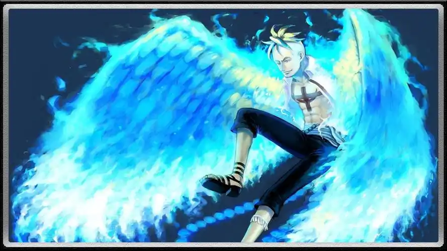 原创海贼王981话马尔科霸气登场一脚踢翻大妈海贼团