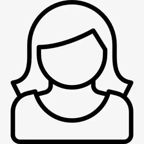 成年人简笔画女