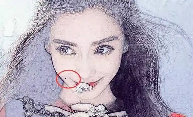 脸上五个小人痣,不点就等着破财败运!