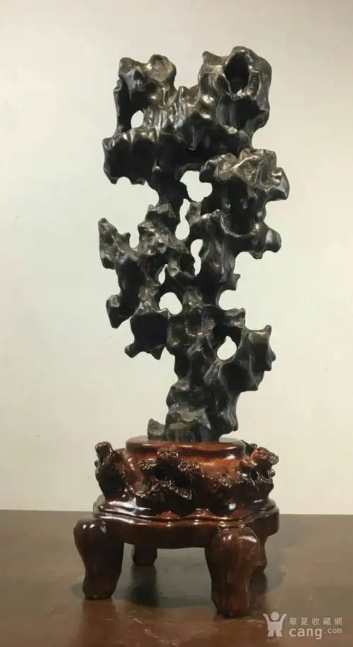 太湖石头贡石案头奇石摆件